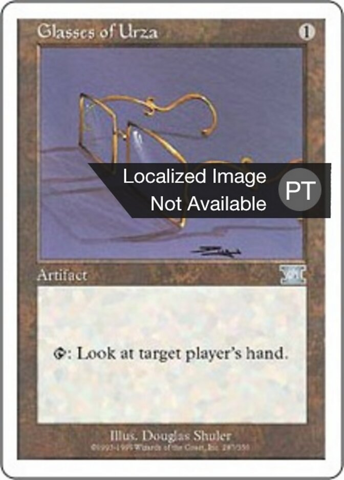 Óculos de Urza