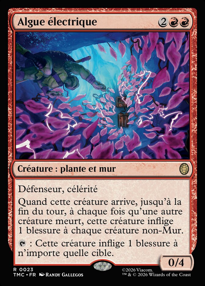 Algue électrique