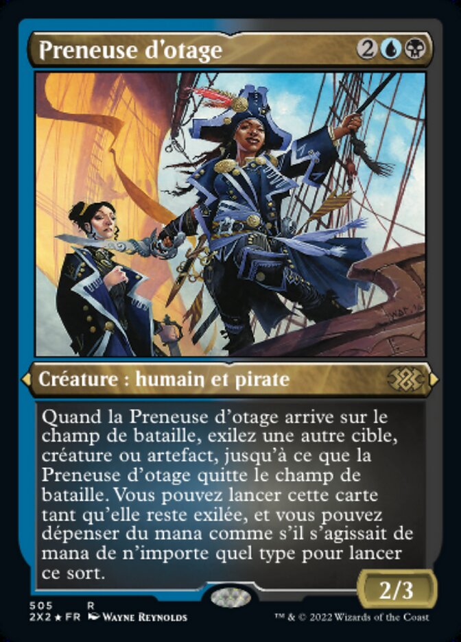 Preneuse d'otage