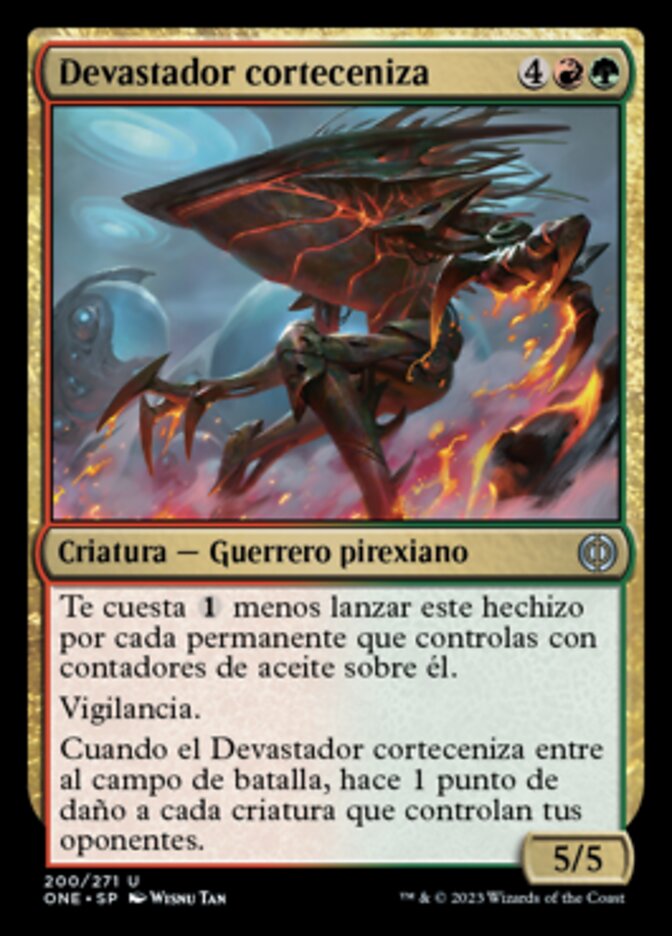 Devastador corteceniza