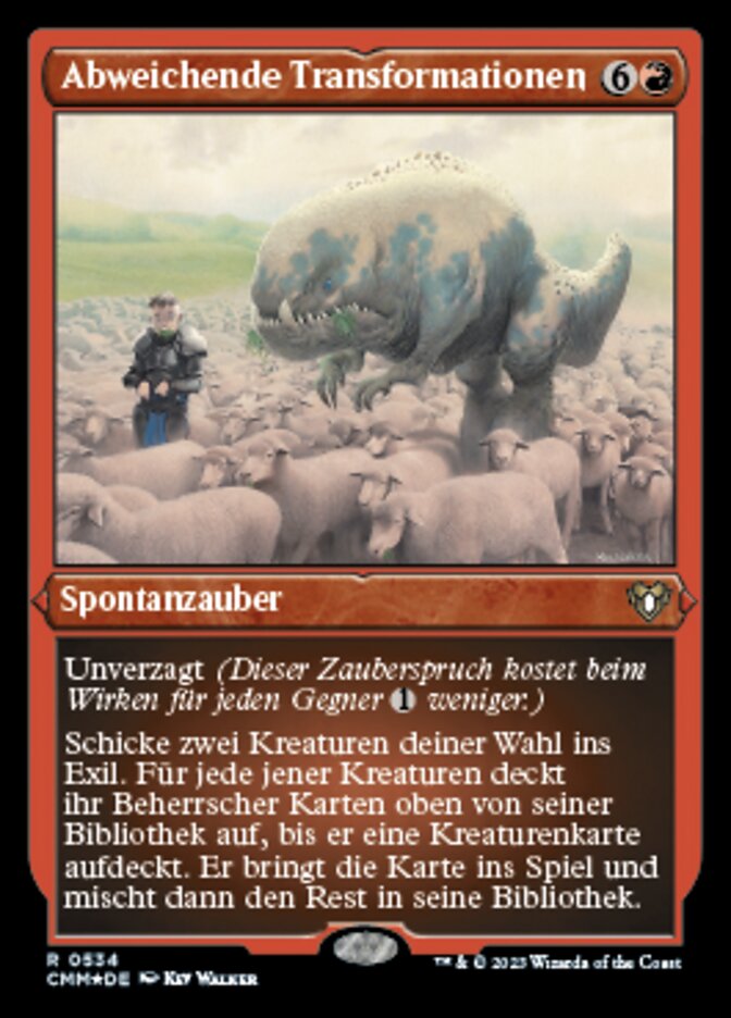Abweichende Transformationen