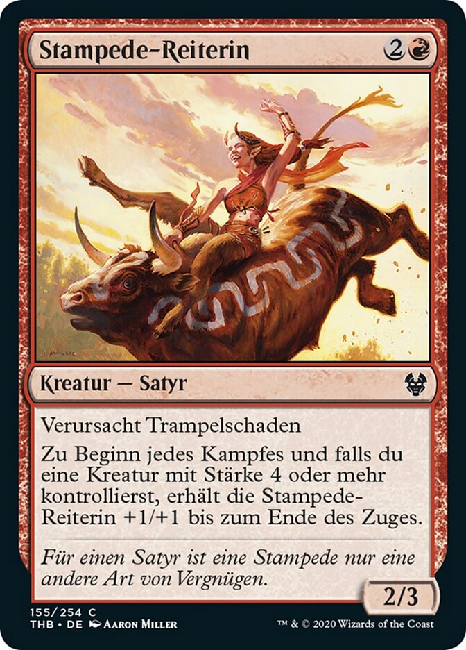 Stampede-Reiterin