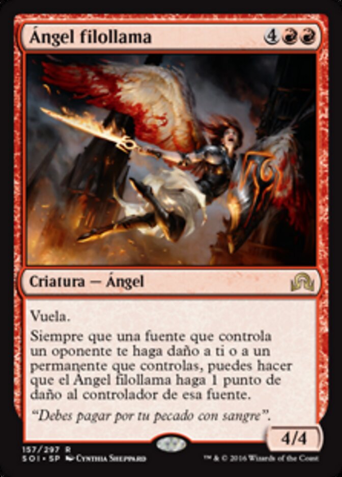 Ángel filollama
