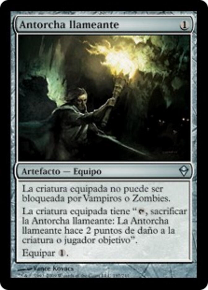 Antorcha llameante