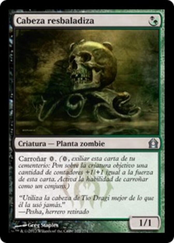 Cabeza resbaladiza