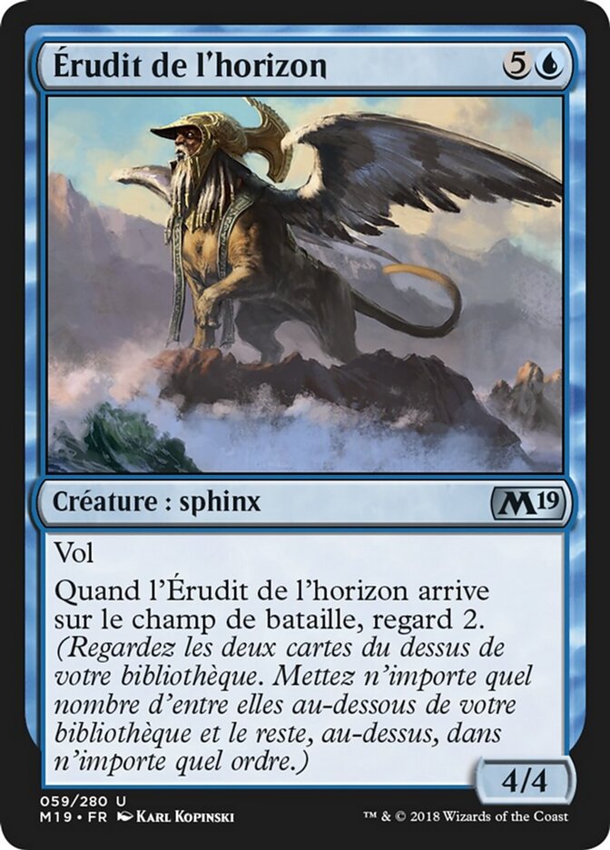 Érudit de l'horizon