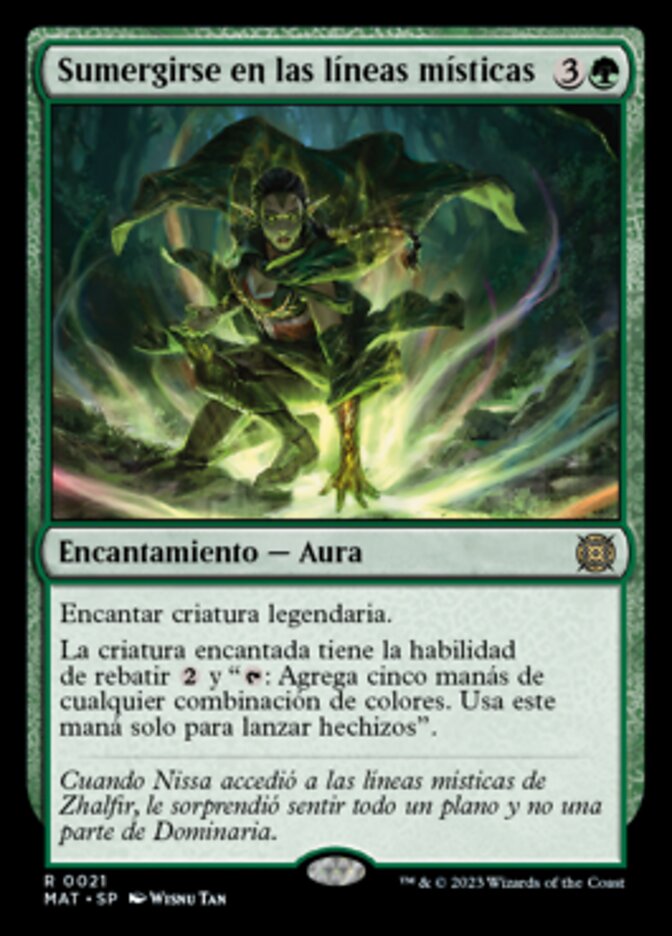 Sumergirse en las líneas místicas