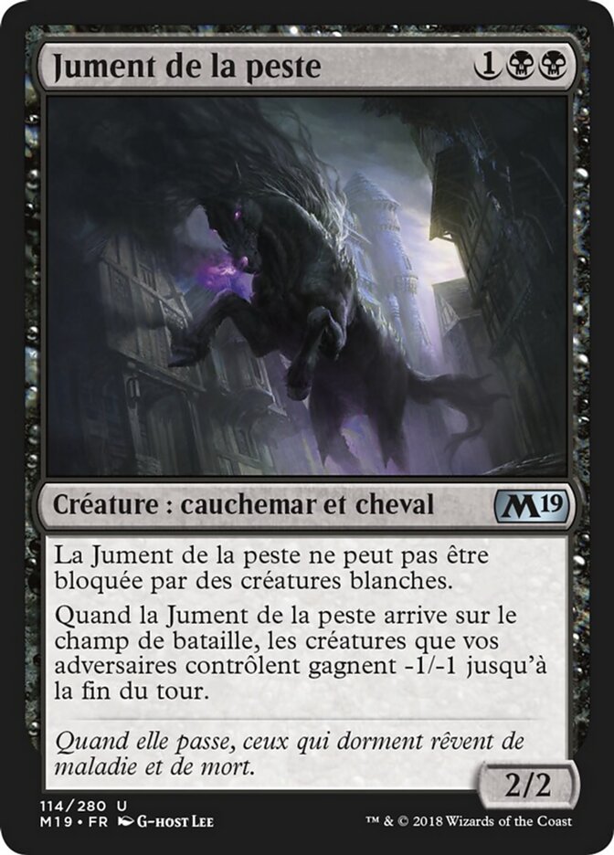Jument de la peste