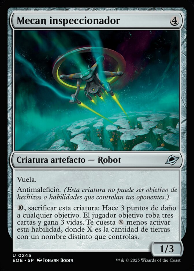 Mecan inspeccionador