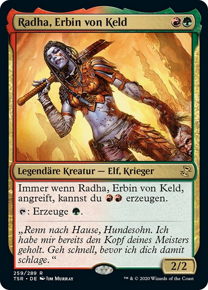 Radha, Erbin von Keld