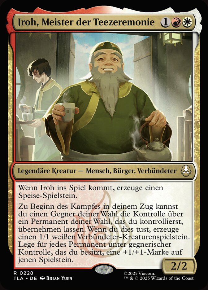 Iroh, Meister der Teezeremonie