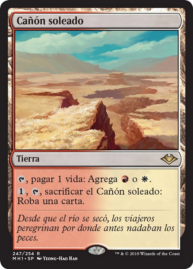 Cañón soleado
