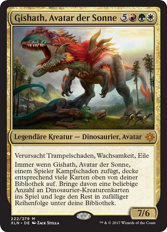 Gishath, Avatar der Sonne