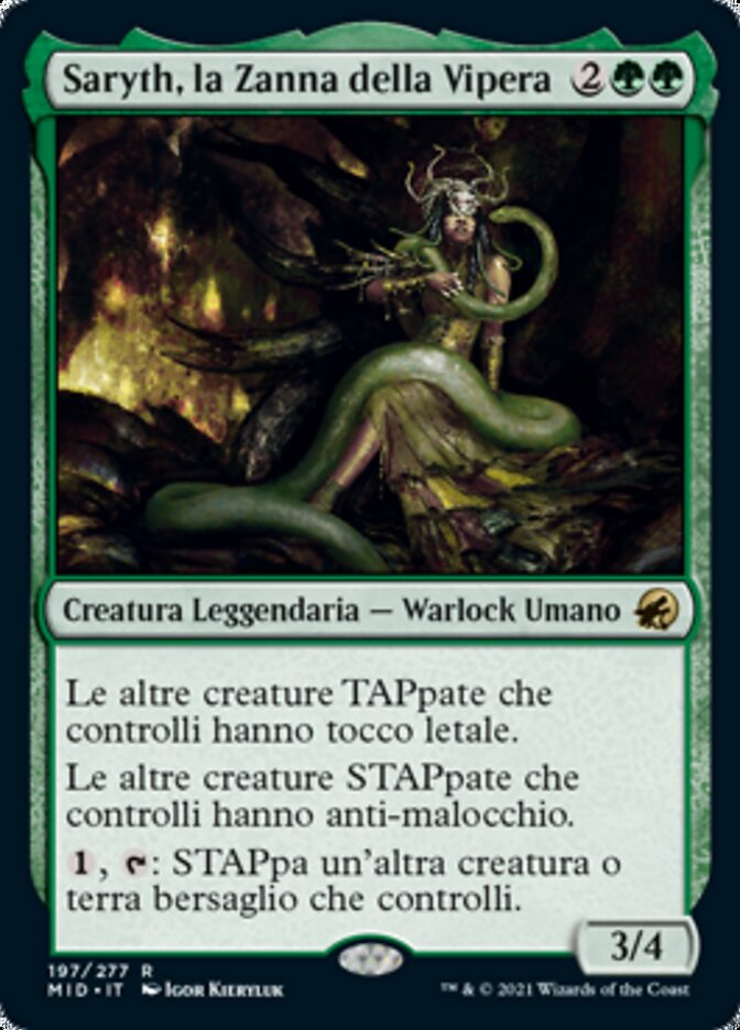 Saryth, la Zanna della Vipera