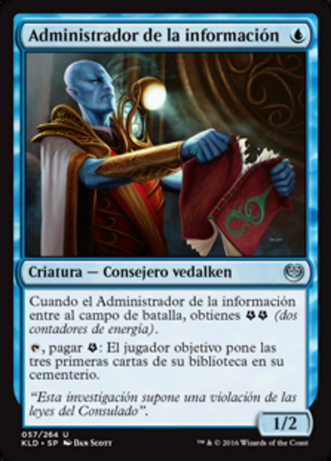 Administrador de la información