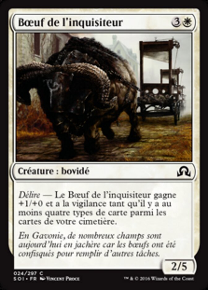 Bœuf de l'inquisiteur