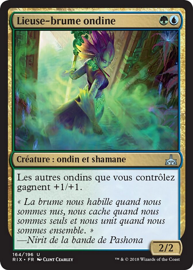 Lieuse-brume ondine