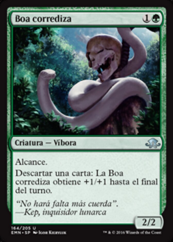 Boa corrediza