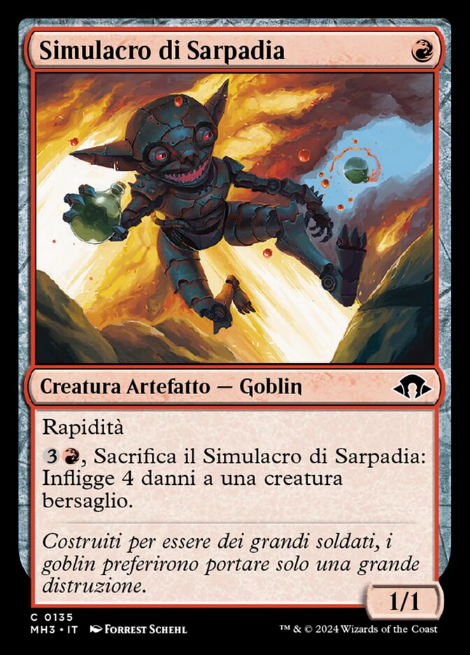 Simulacro di Sarpadia