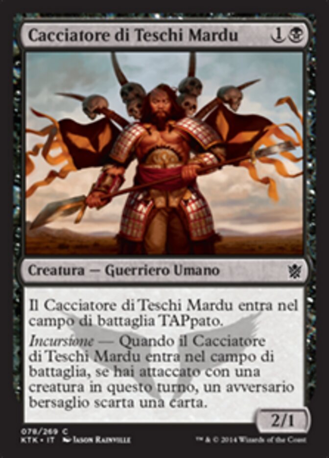 Cacciatore di Teschi Mardu