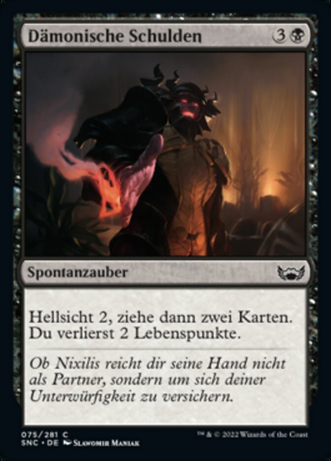Dämonische Schulden