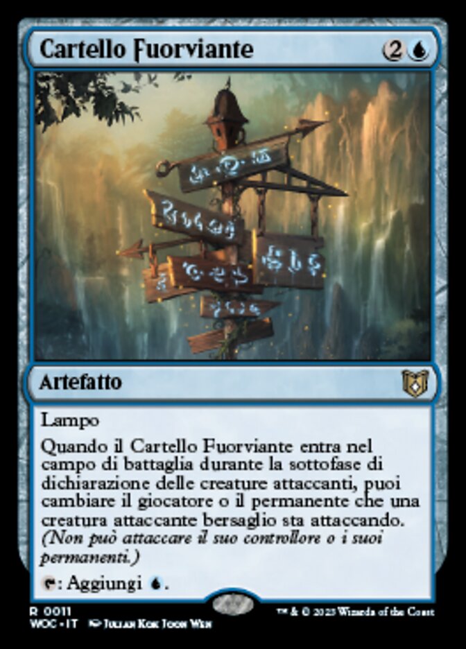 Cartello Fuorviante
