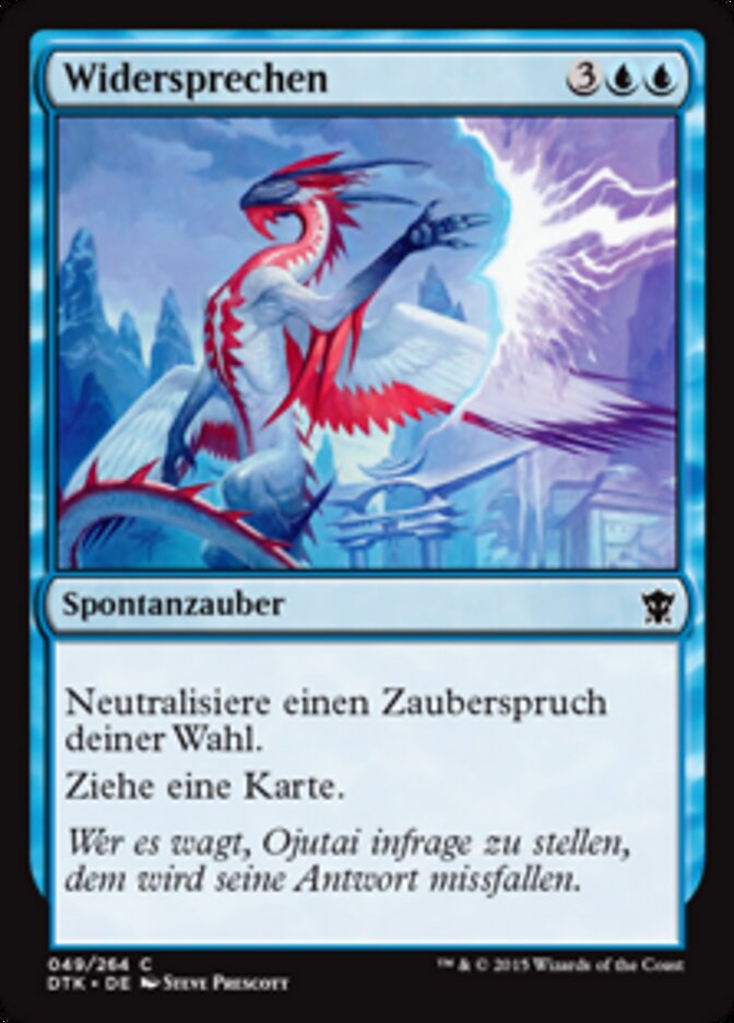 Widersprechen