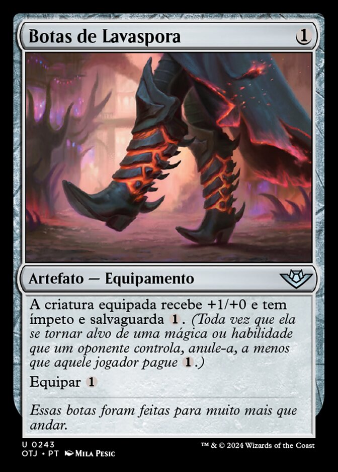 Botas de Lavaspora
