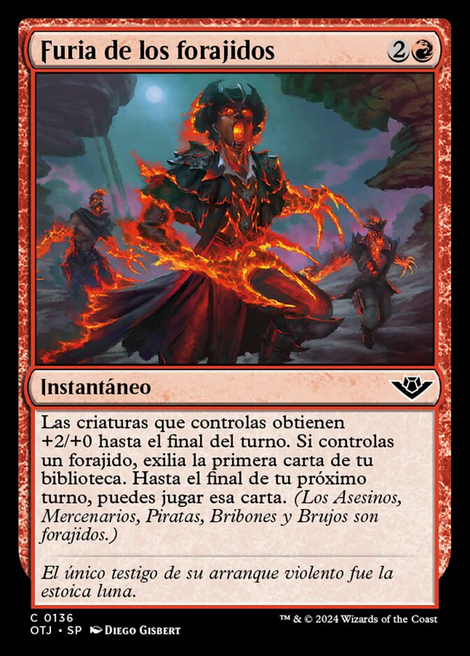 Furia de los forajidos