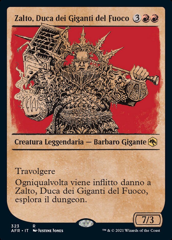 Zalto, Duca dei Giganti del Fuoco