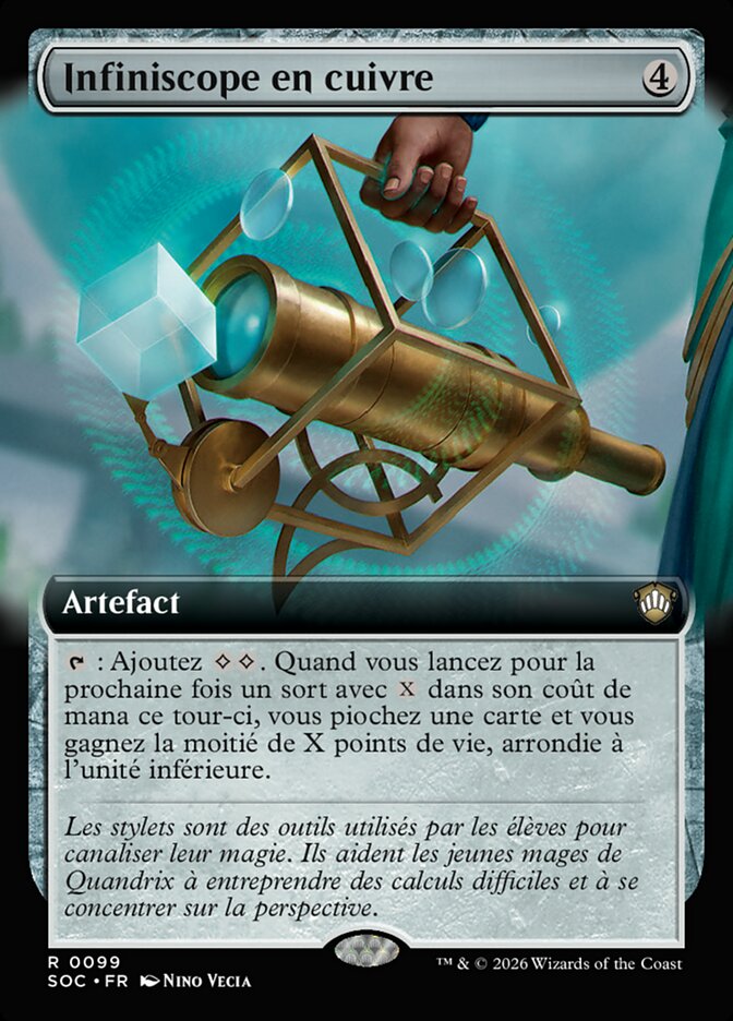 Infiniscope en cuivre