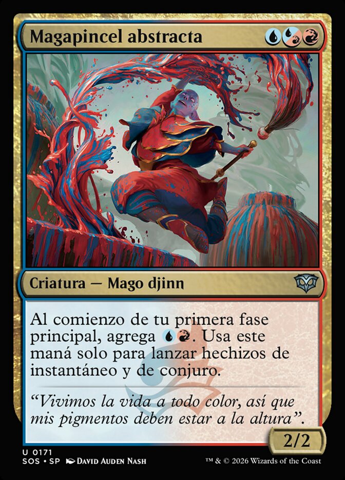 Magapincel abstracta