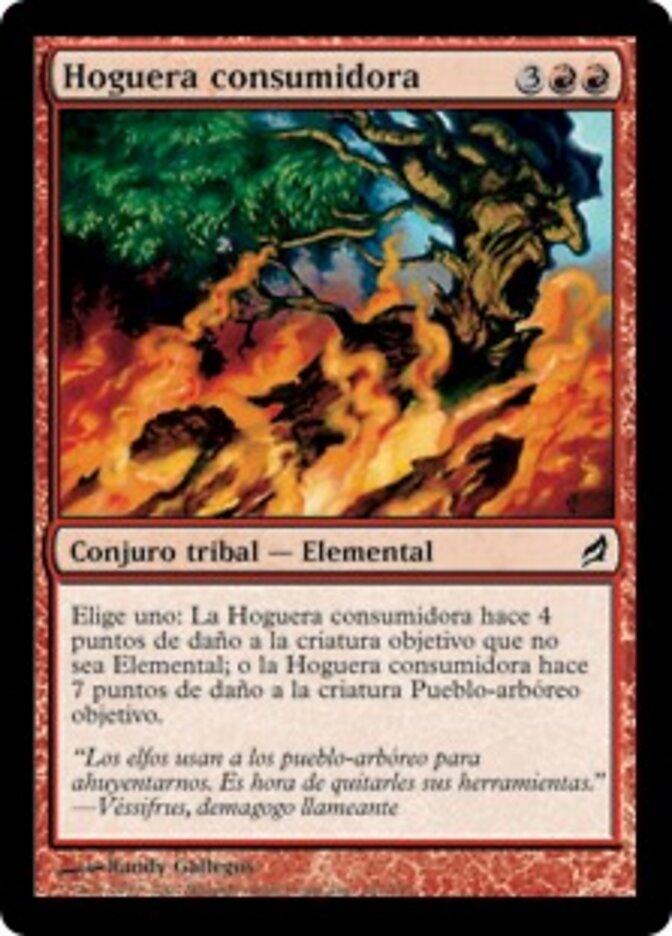 Hoguera consumidora