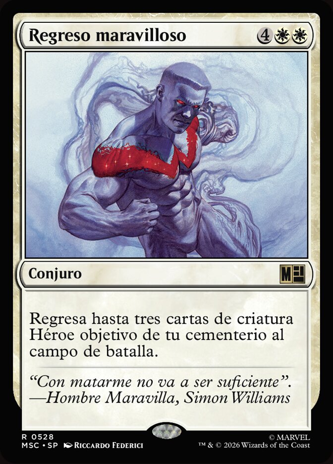 Regreso maravilloso