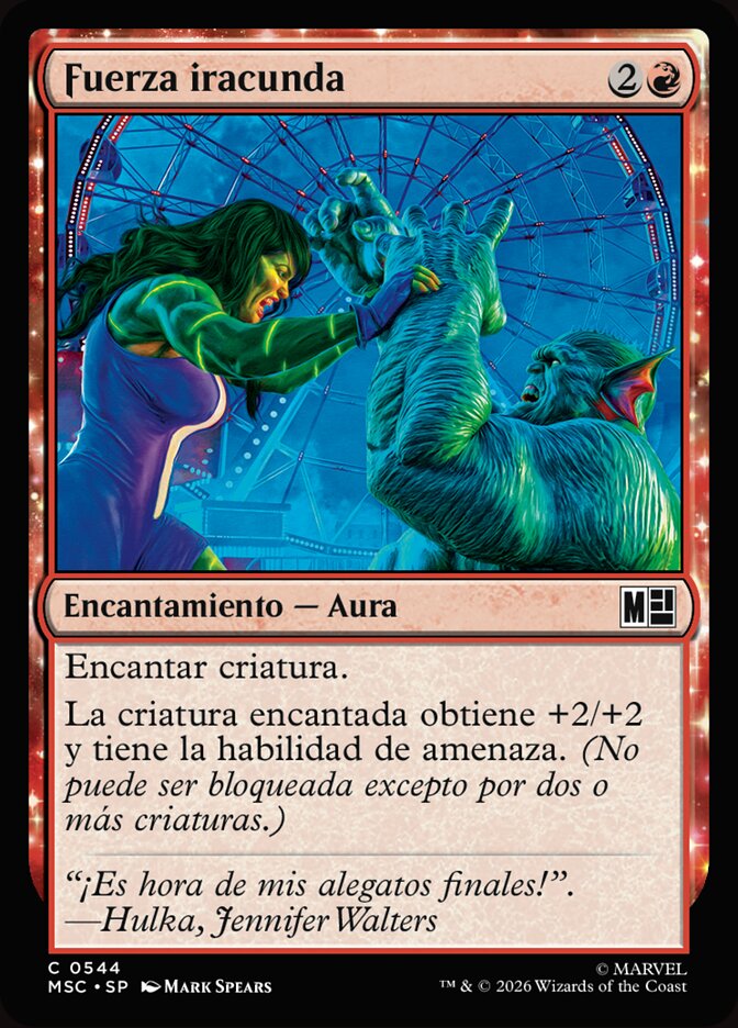 Fuerza iracunda