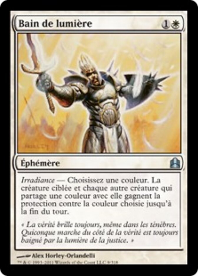 Bain de lumière