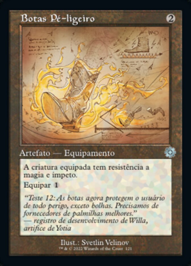 Botas Pé-ligeiro