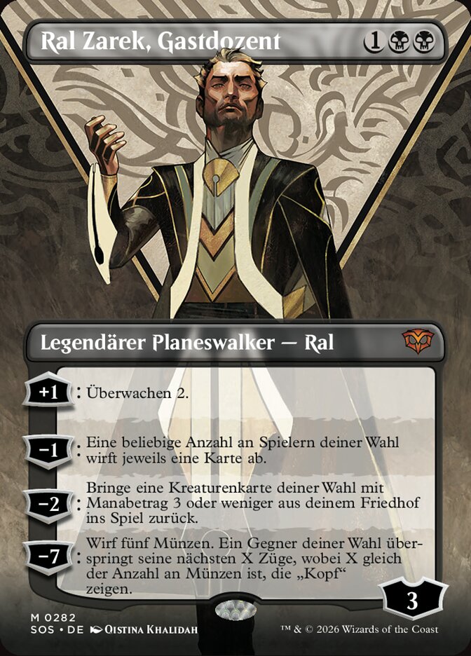 Ral Zarek, Gastdozent