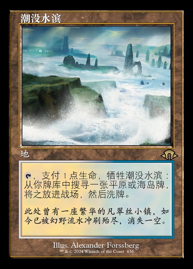 潮没水滨