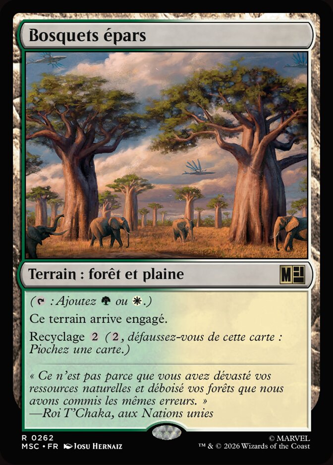 Bosquets épars