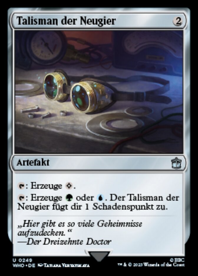 Talisman der Neugier