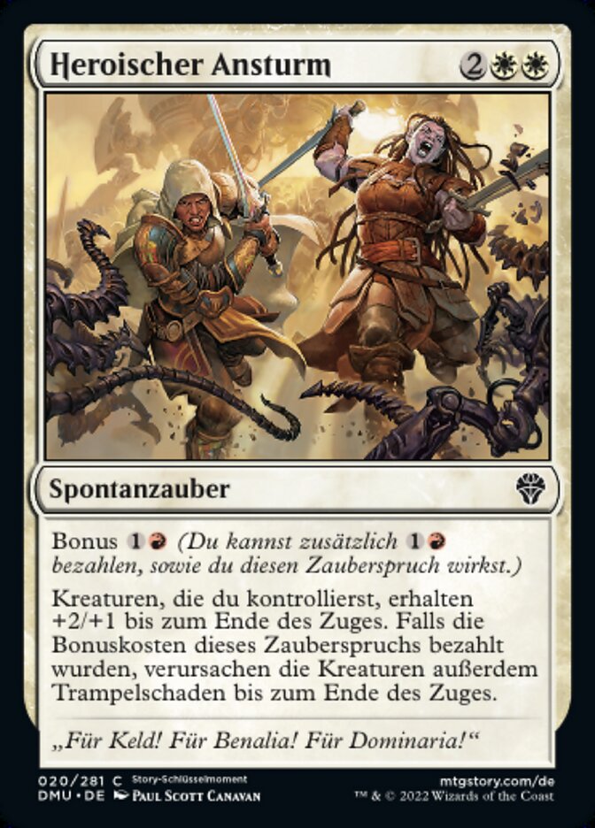 Heroischer Ansturm