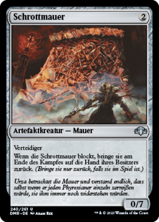 Schrottmauer