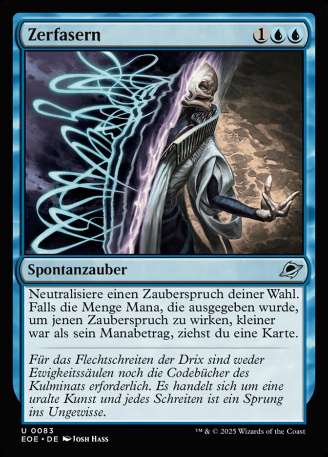 Zerfasern