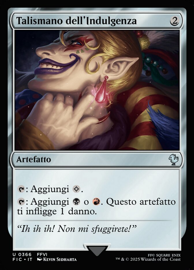 Talismano dell'Indulgenza