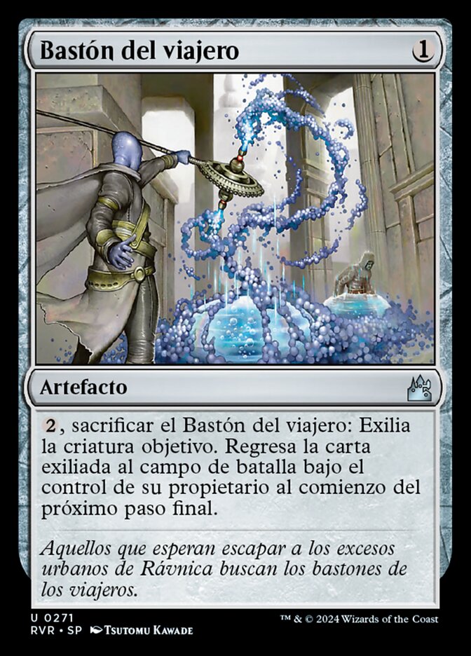 Bastón del viajero