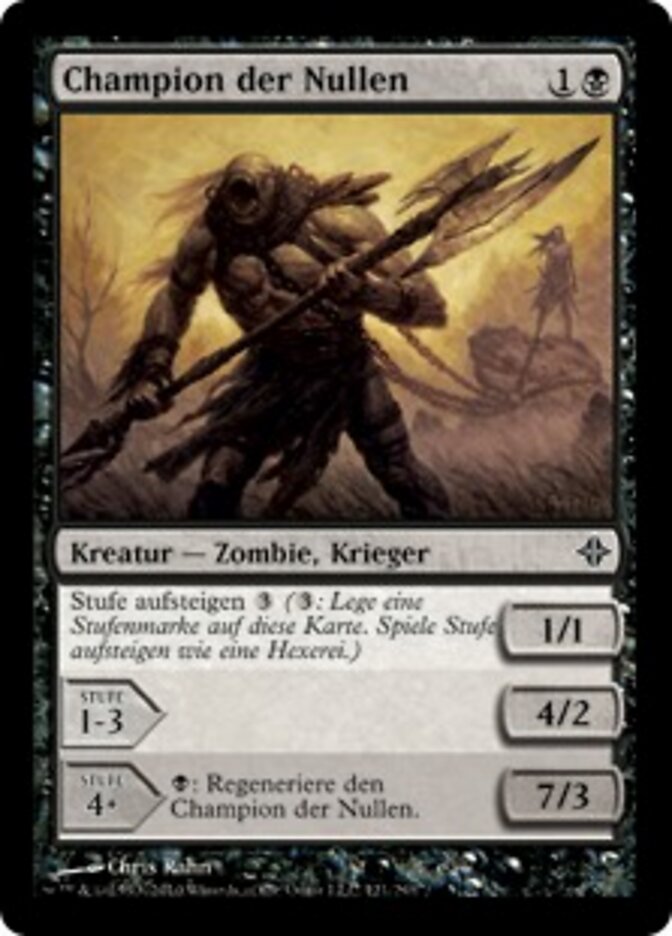 Champion der Nullen