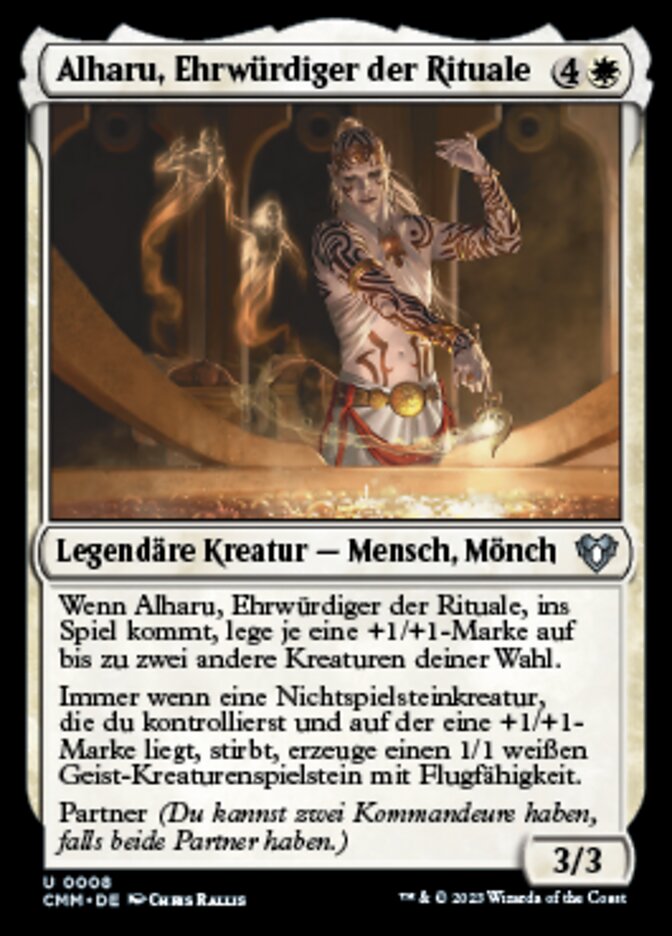 Alharu, Ehrwürdiger der Rituale