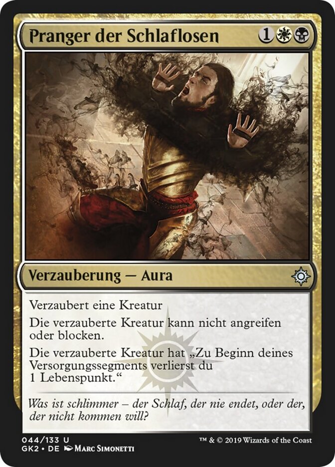 Pranger der Schlaflosen