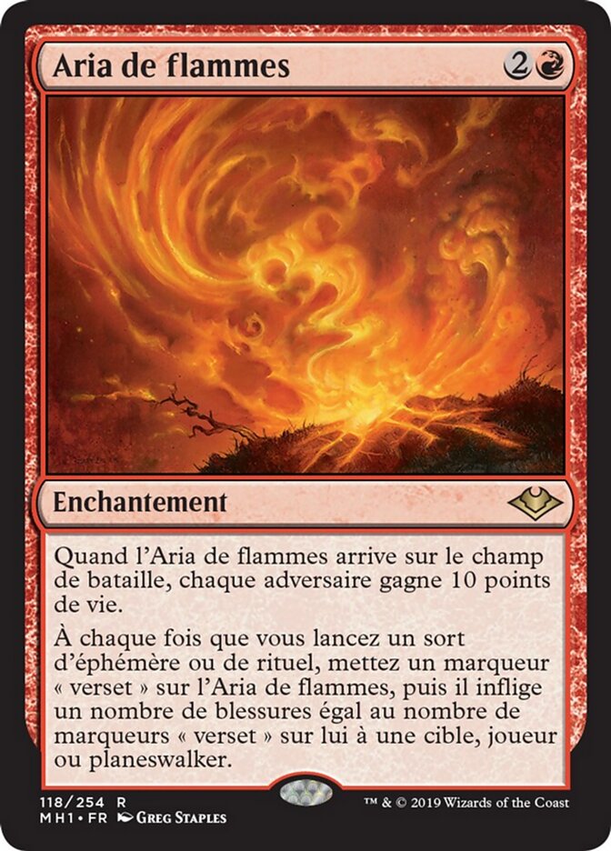 Aria de flammes